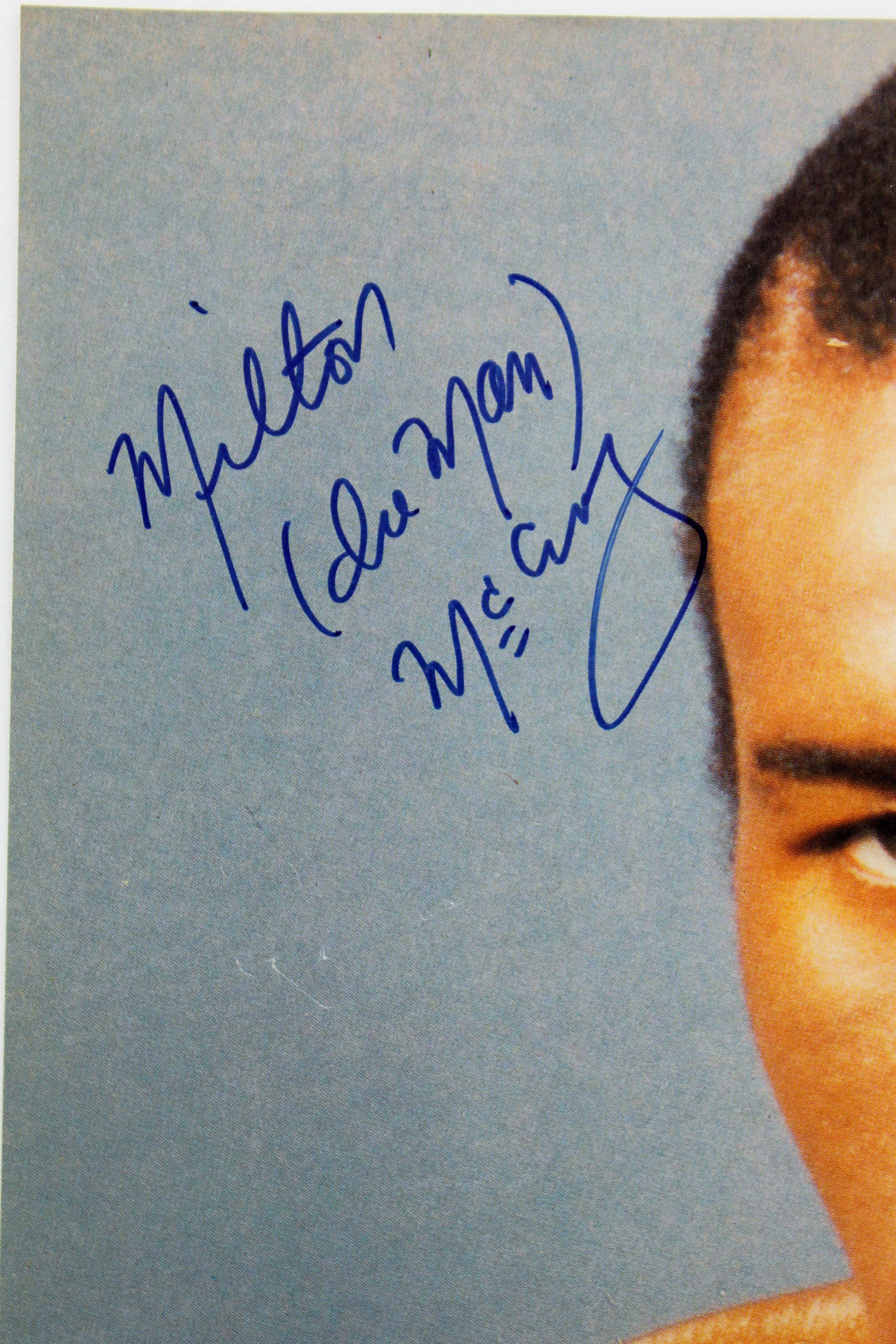 Milton McCrory Authentic Signed 16x22 Boxing Magazine Page Poster