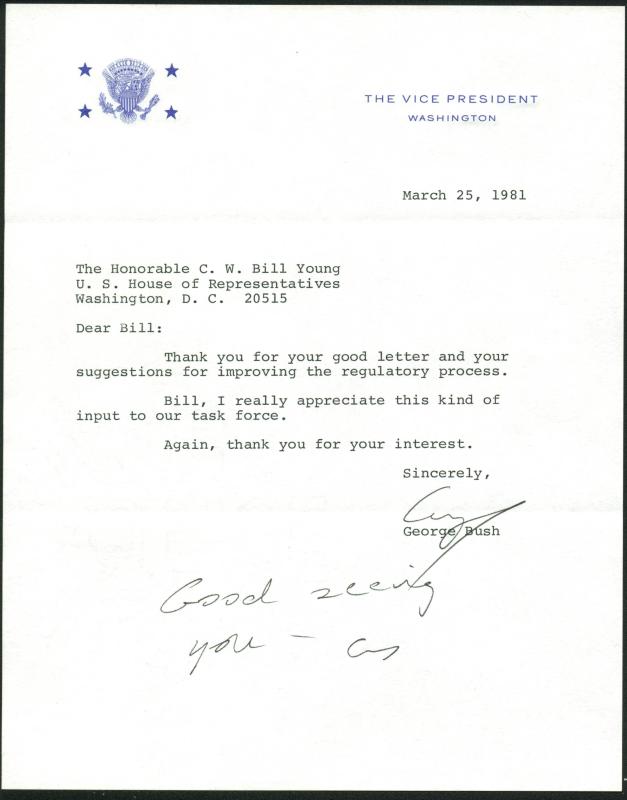 How to write president bush a letter image